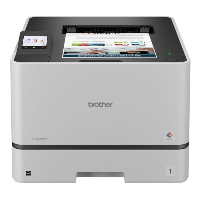 Brother HL-L8430CDW Business Color Laser Printer with Low-Cost Printing and Wireless Networking