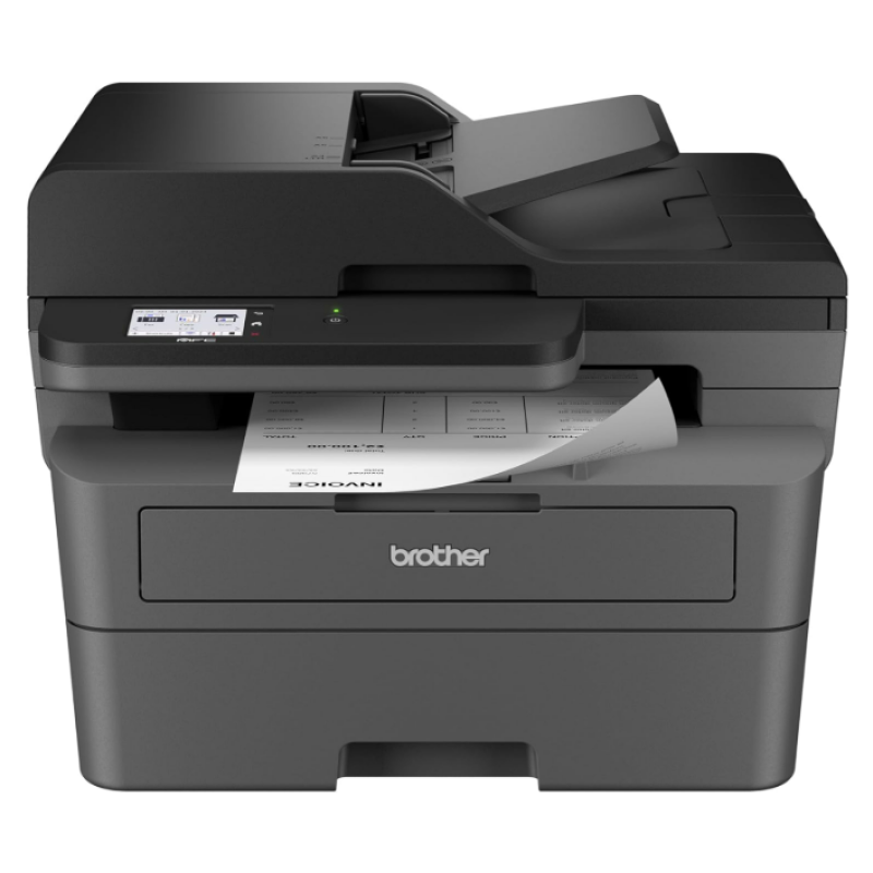 Brother MFC-L2820DW Wireless Compact Monochrome All-in-One Laser Printer with Copy, Scan and Fax, Duplex, Black & White | Includes Refresh Subscription Trial(1), Works with Alexa