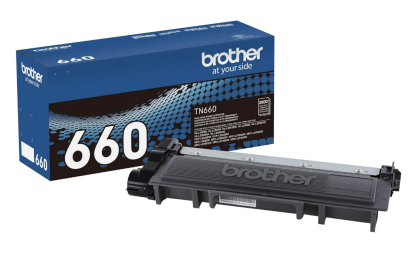 Brother Genuine High Yield Toner Cartridge, TN660, Replacement Black Toner, Page Yield Up to 2,600 Pages, Amazon Dash Replenishment Cartridge, Black, 1 pack