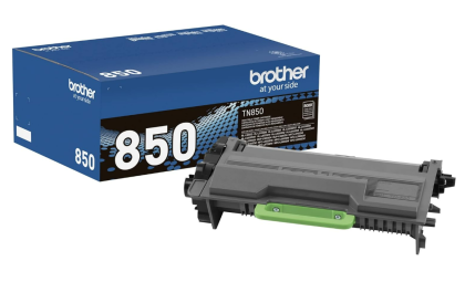 Brother Genuine High Yield Toner Cartridge, TN850, Replacement Black Toner, Page Yield Up To 8, 000 Pages, Amazon Dash Replenishment Cartridge