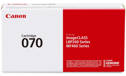 Canon Genuine 070 Black Toner Cartridge Compatible with MF465dw, MF462dw, LBP247dw, LBP246dw