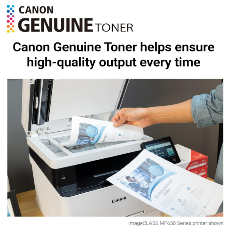 Canon Genuine 054 Yellow Toner Cartridge Compatible with LBP622Cdw, LBP623Cdw, MF641Cdw, MF642Cdw, MF644Cdw