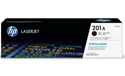 HP 201A Black Toner Cartridge for HP Printers | Works with Color LaserJet Pro M252; Color LaserJet Pro MFP M277 Series | CF400A