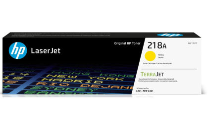 HP 218A Yellow Toner Cartridge | Works with Color Laserjet Pro 3201, MFP 3301 Series | W2182A