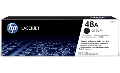 HP 48A Black Toner Cartridge | Works with HP LaserJet Pro M15, M16 Series, HP LaserJet Pro MFP M28, M29 Series | CF248A