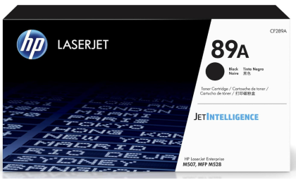 HP 89A Black Toner Cartridge for HP Printers | Works with Printer Series: LaserJet Enterprise M507, MFP M528 | CF289A