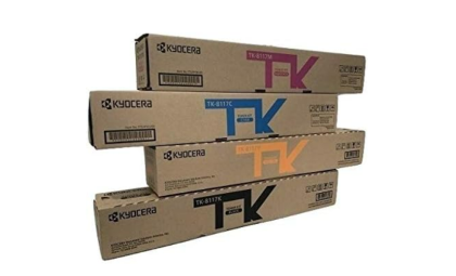 TK8117K 1T02P30US0 Genuine Kyocera Toner Value Pack, B/C/M/Y